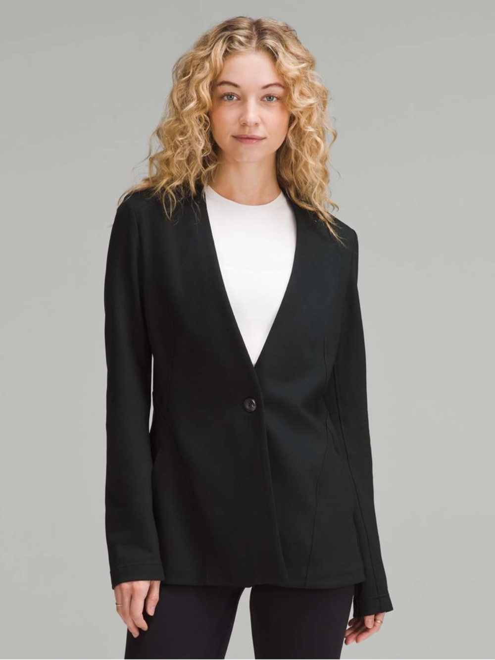 ✨Lululemon Stretch Knit Blazer Black Size L